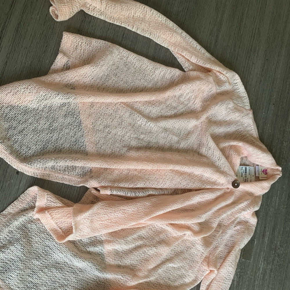 Peach sweater